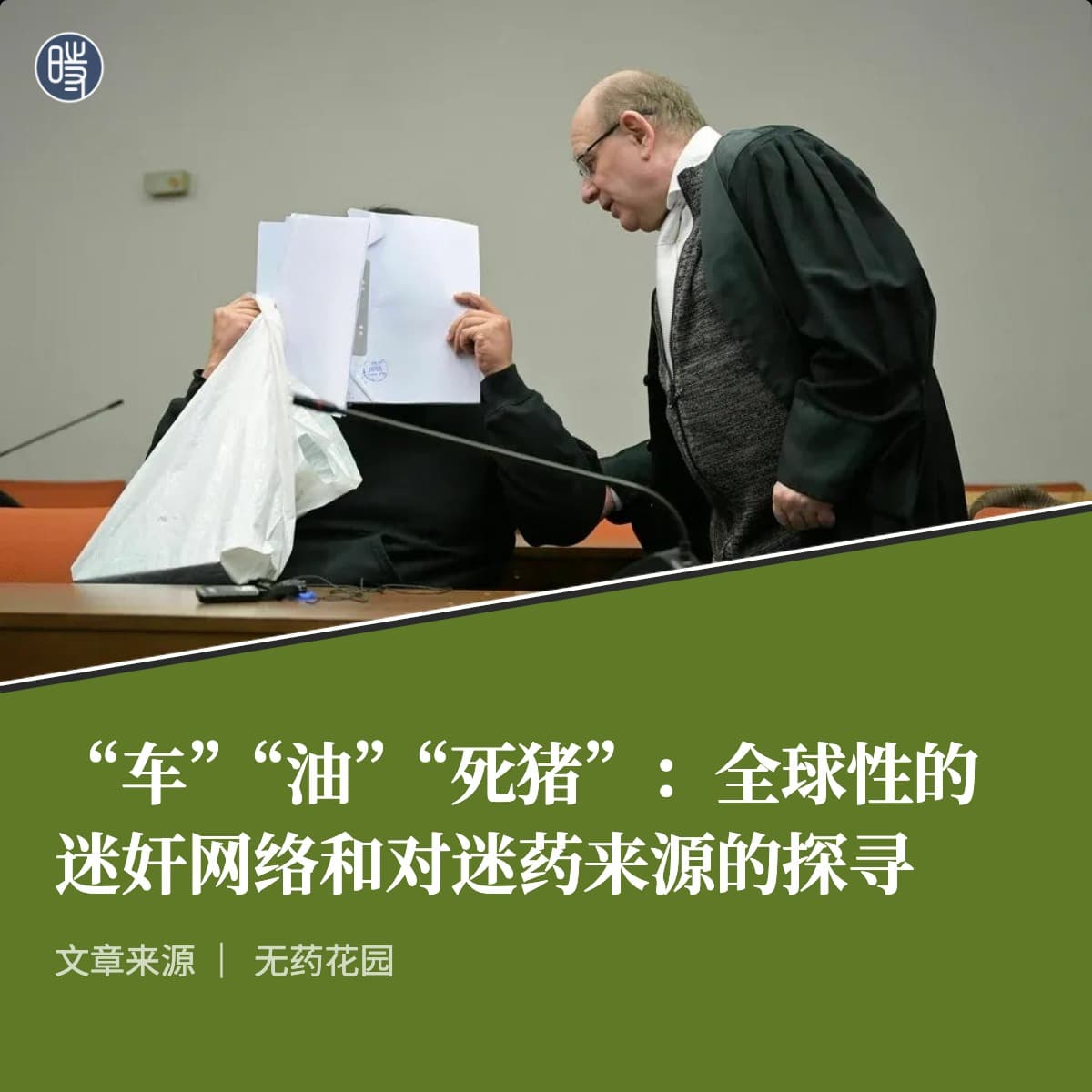没药花园｜“车”、“油”、“死猪”：全球性的迷奸网络和对迷药来源的探寻