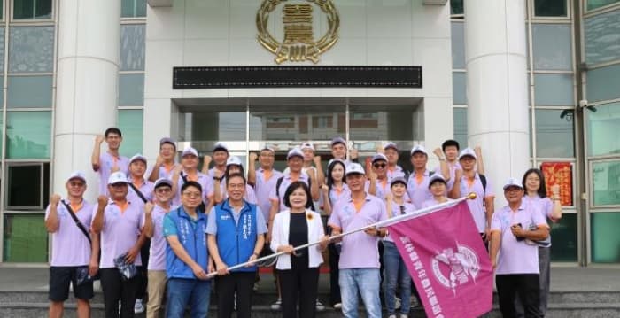 云林青农组团出征全国竞赛 县长授旗勉励夺佳绩