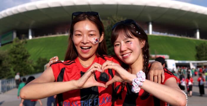 组图：2026世界杯开幕日 高颜值球迷精选