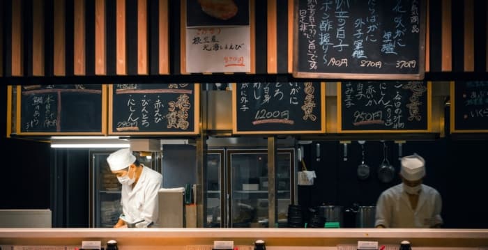 寿司店的“鱼”