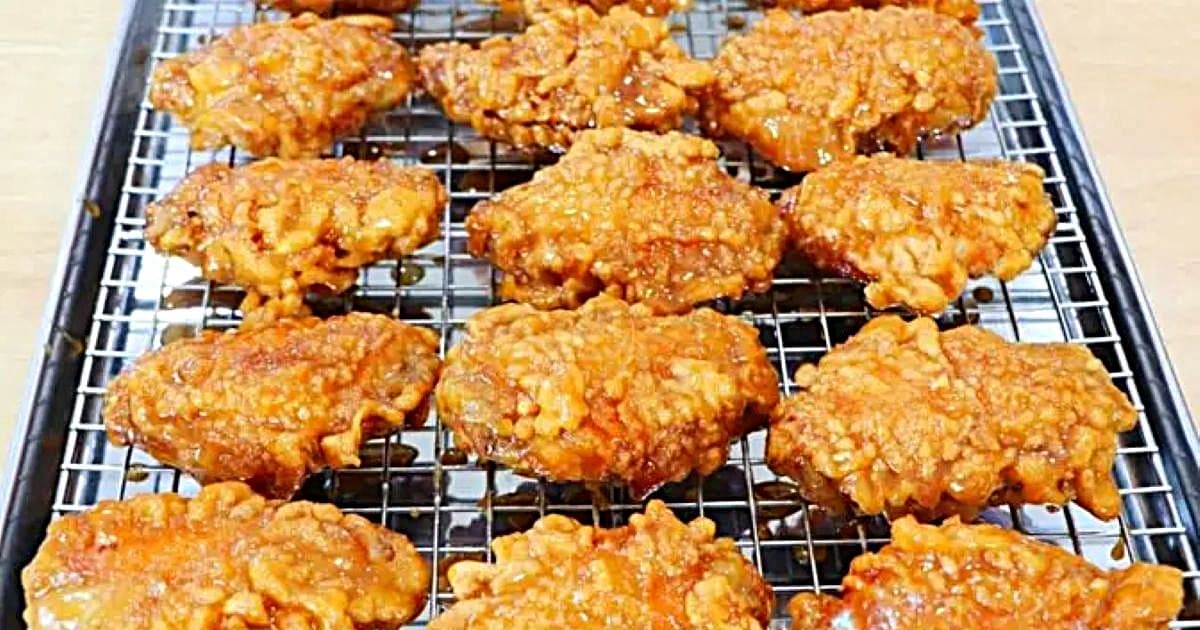 【美食天堂】25分鐘蜂蜜牛油炸雞翅