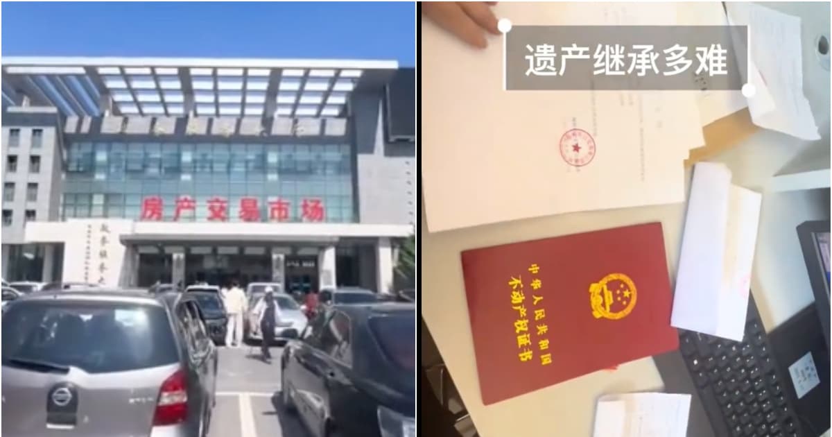 中國獨生子女繼承遺產有多難？網友：驚掉下巴（視頻）