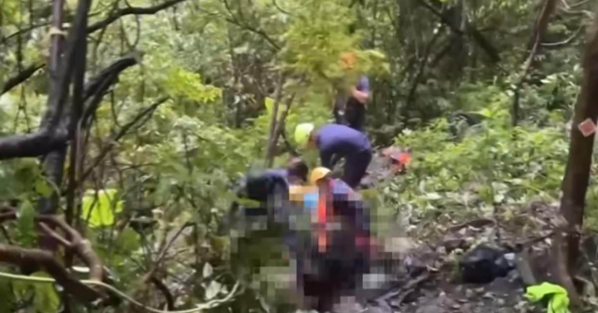 台中蝴蝶谷步道落石意外 登山客4死1傷