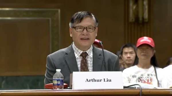 Arthur Liu Testifies Before Congress on Beijing’s Transnational Repression