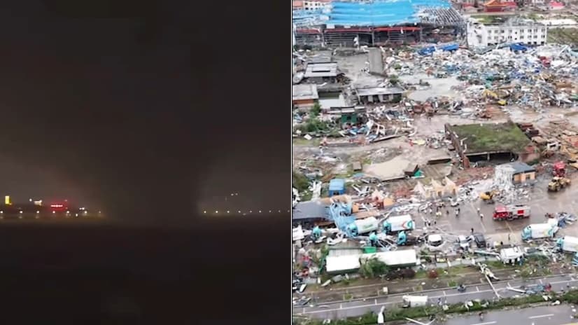 Severe Storms and Rare Tornado Kill at Least 11 Across Hubei Province