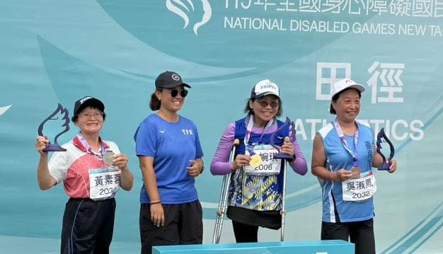 全障运喜获双银 北港文化中心黄素蓉 以正能量活出精彩人生
