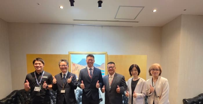 兰潭国小师生参访 日本熊本县玉名町小学校