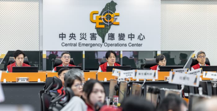 台风巴威袭台 赖清德:中央地方加强合作防台