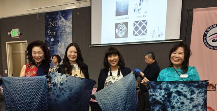 客家文化无国界 太平蓝用“蓝染”说台湾故事