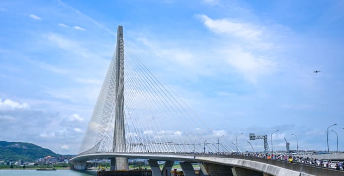 台风封桥 淡江大桥拟订专属标准