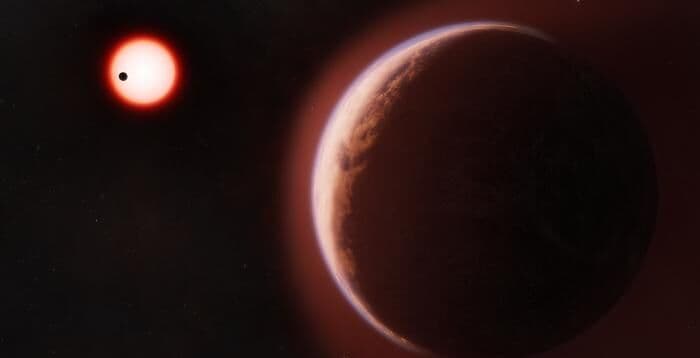 史上首次 恒星宜居带岩石行星上发现大气层