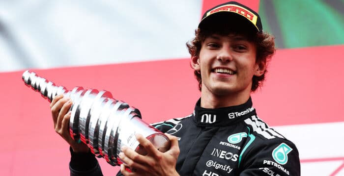 F1比利时站:19岁小将安东内利夺赛季第六冠
