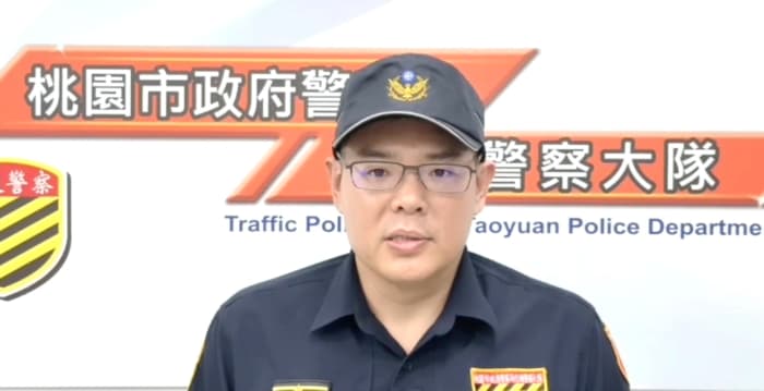 砂石车惊悚掉轮撞前车 桃园芦竹警依法开罚
