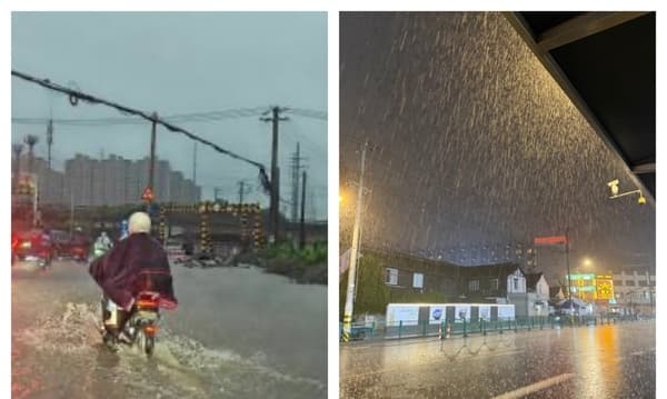 上海暴雨橙色预警 黄浦等地1小时雨量100毫米
