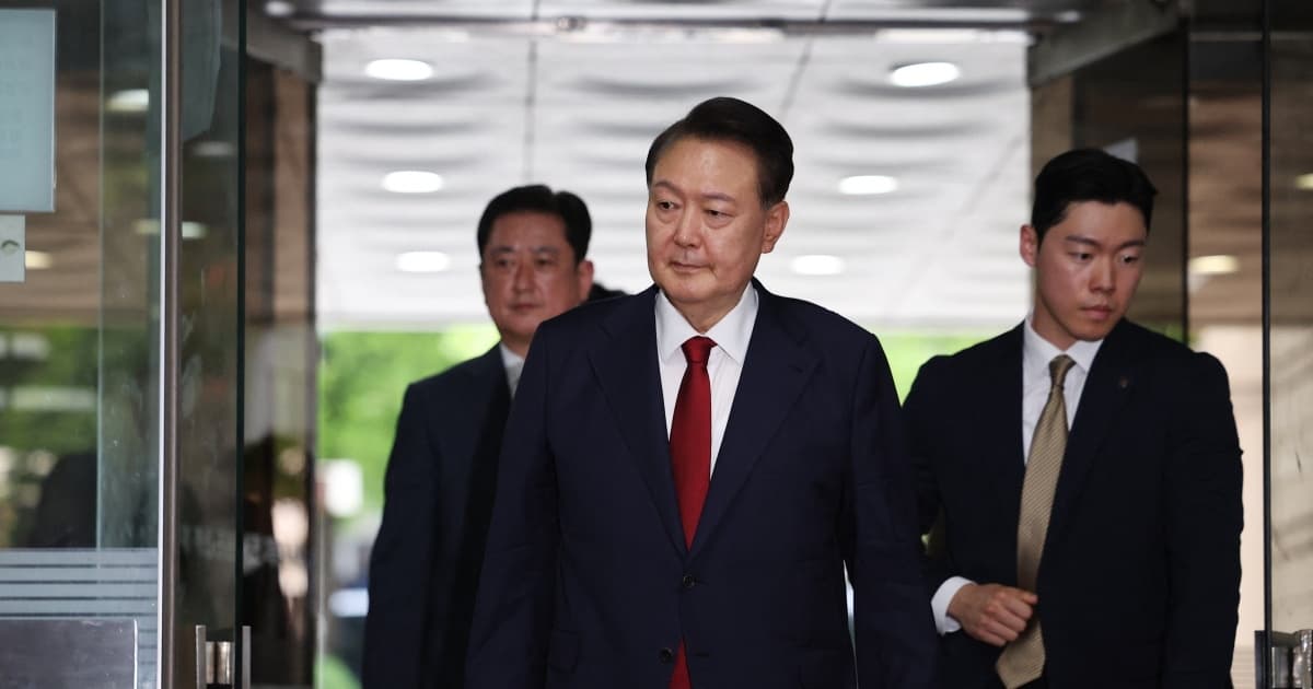 韓前總統尹錫悅妨礙逮捕等罪 判刑7年定讞