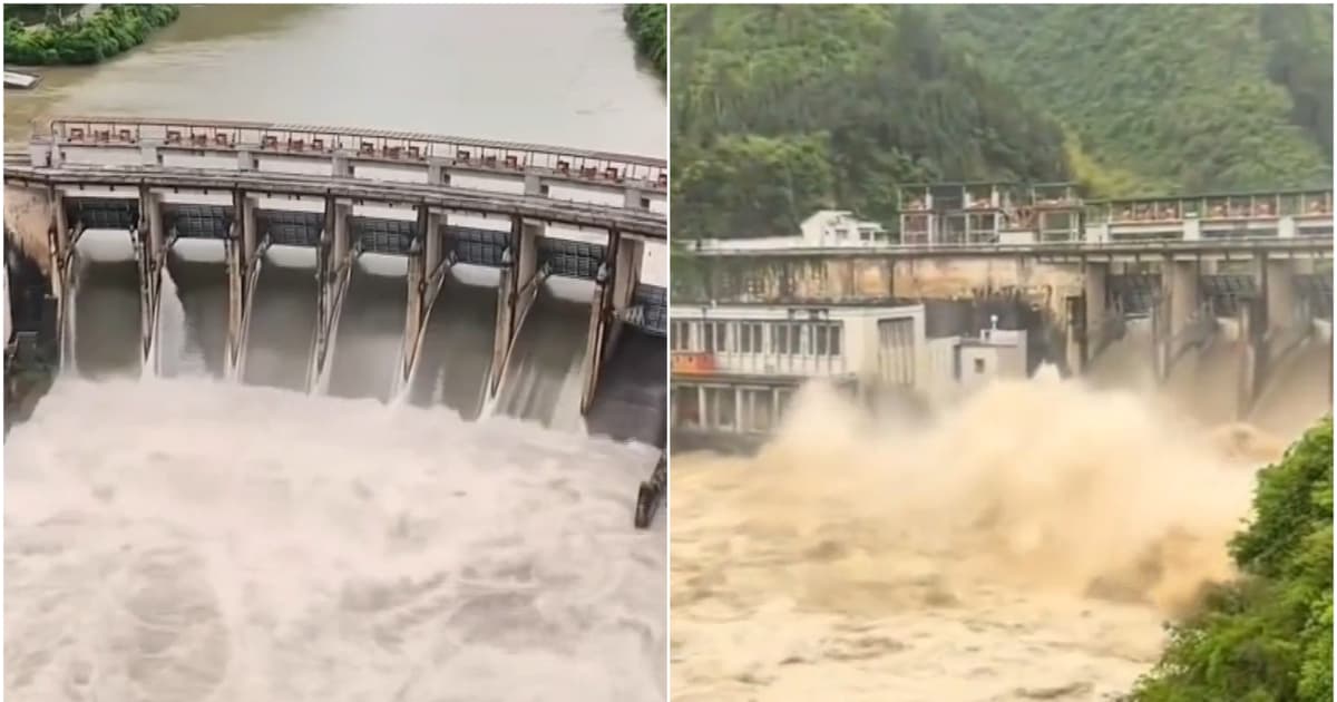 广西、贵州暴雨 水库连日泄洪扩大灾情