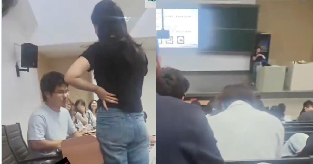 中國高校政治課洗腦 學生一句話令老師惱怒(視頻)