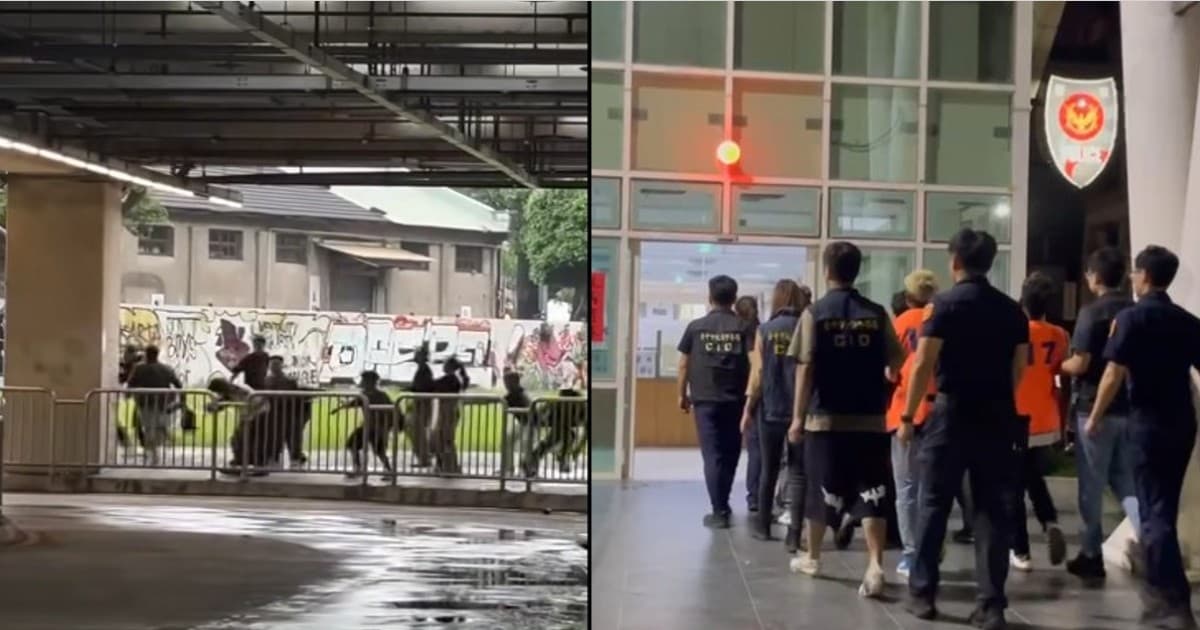 印尼移工酒後口角 台中車站打群架 乘客驚嚇尖叫