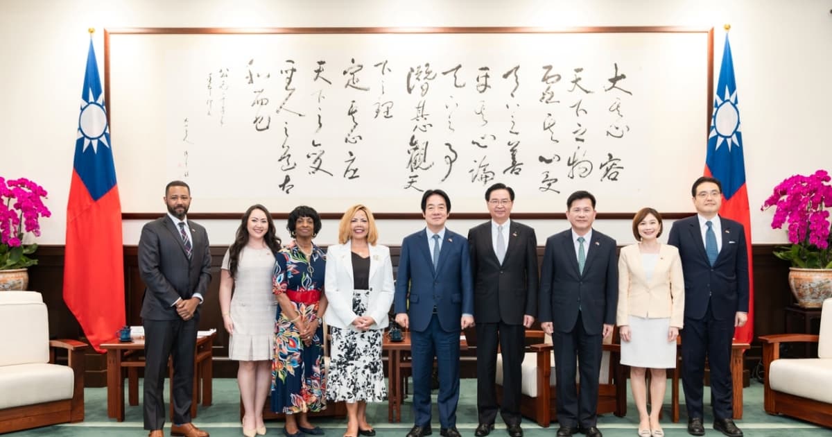 赖清德接见美众议院访团 望未来共促科技发展