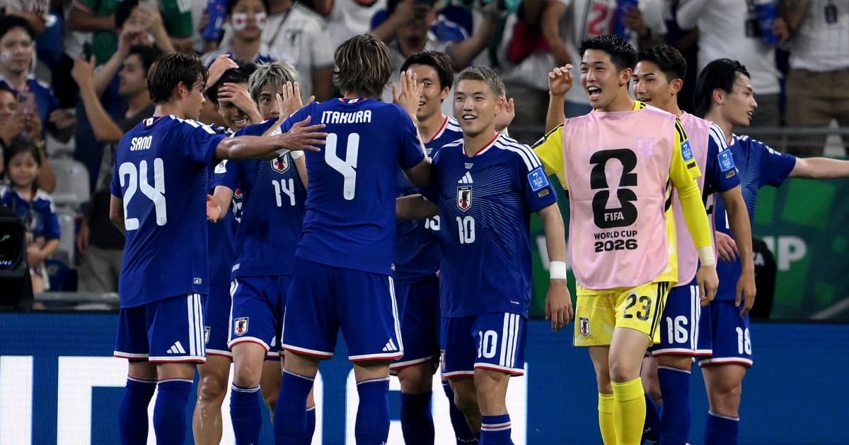 世界盃第1000場比賽 日本4:0大勝突尼斯