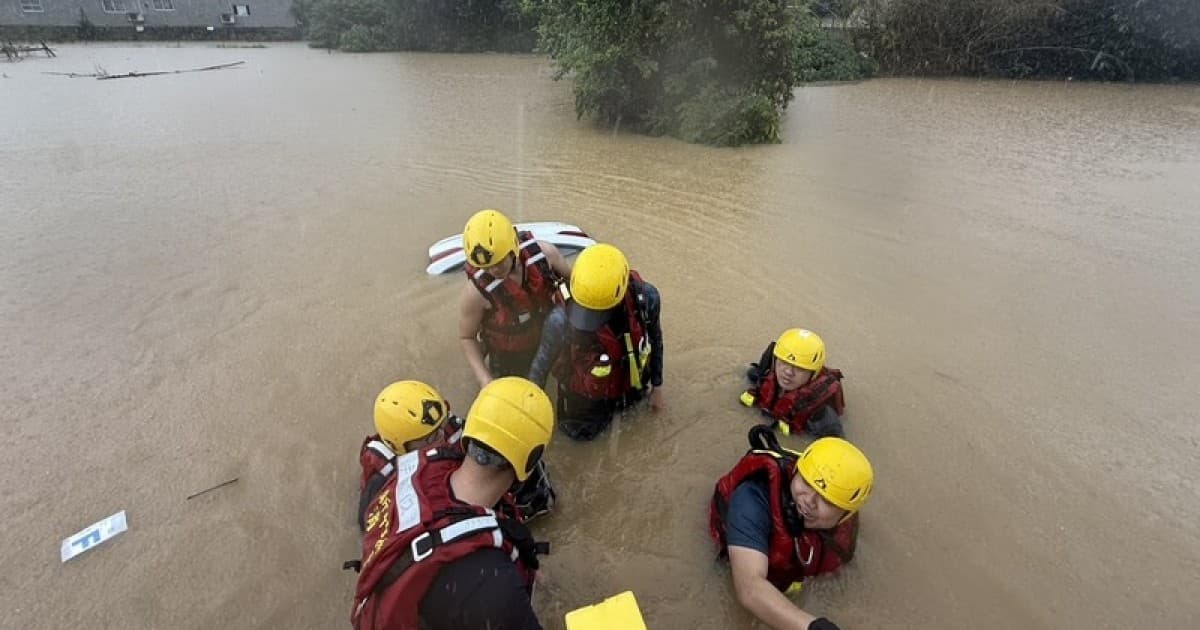 新竹縣豪雨成災釀2死1失聯 女開車上班遇洪水滅頂