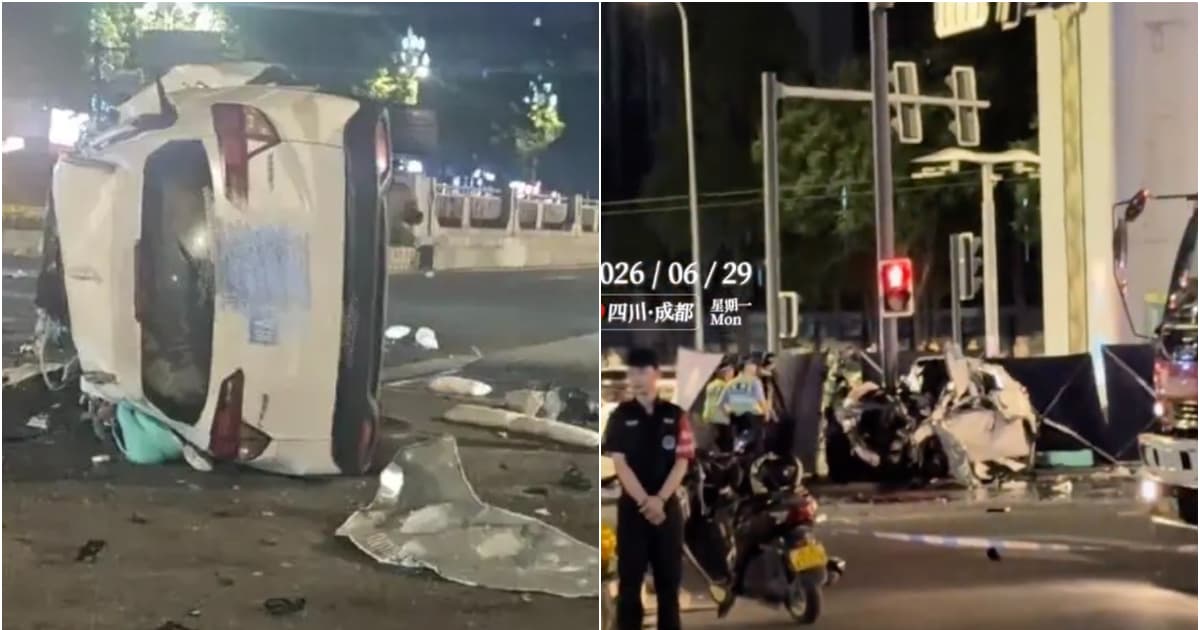成都發生嚴重車禍 致3死1傷