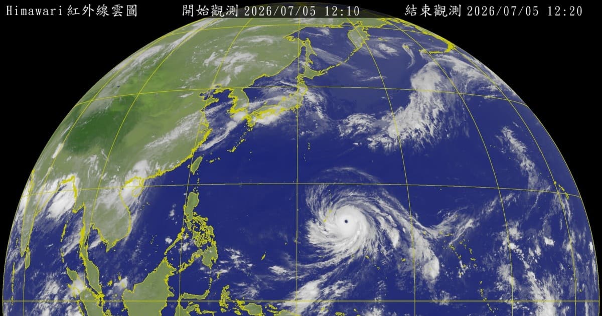 颱風巴威路徑 氣象署:有無通過台灣都有影響