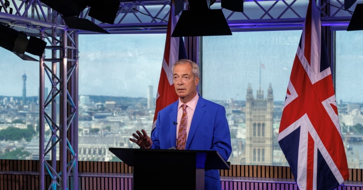 被曝收饋贈 英保守黨領袖法拉奇稱辭議員職務