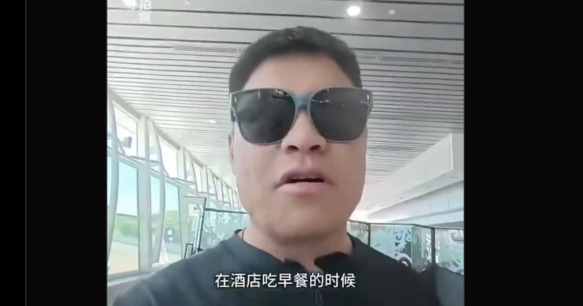 華男嫌酒店沒挂五星旗 結果被網友打臉