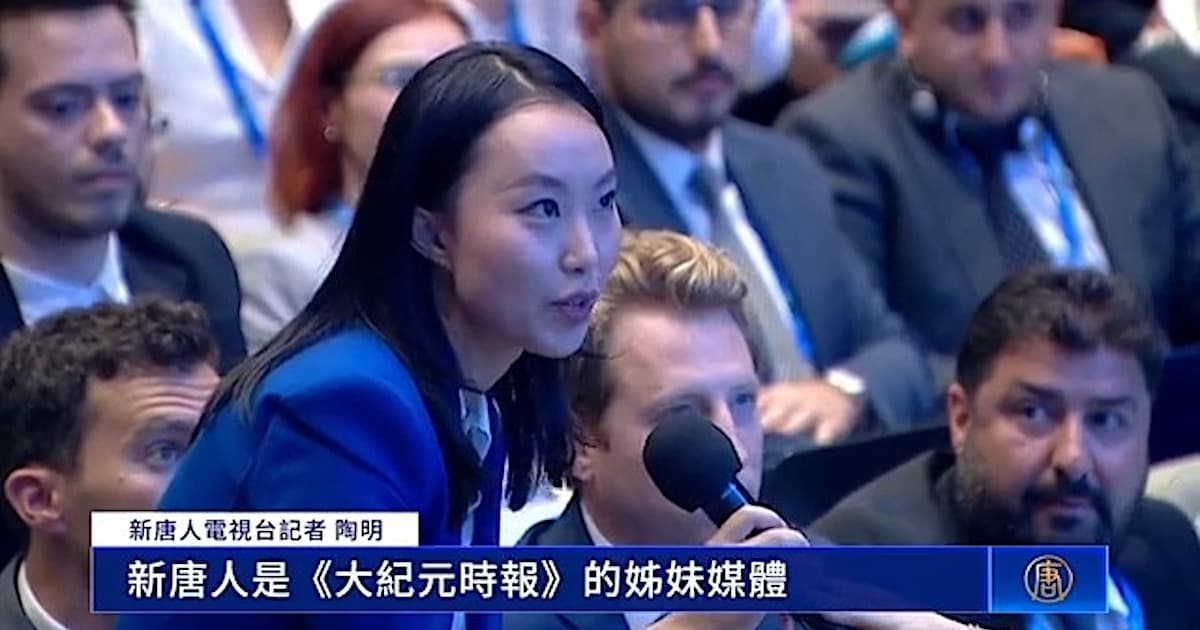 川普答新唐人記者:共產主義比戰爭更致命