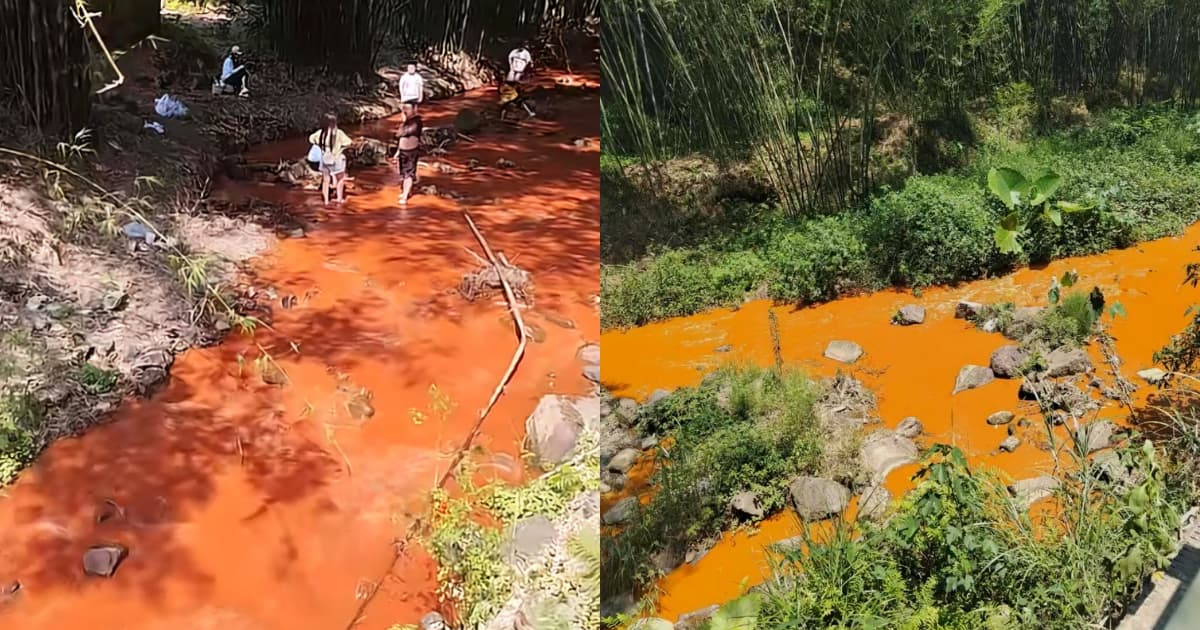 四川宜賓連震12次 河水突變紅 民眾憂大地震(多視頻)