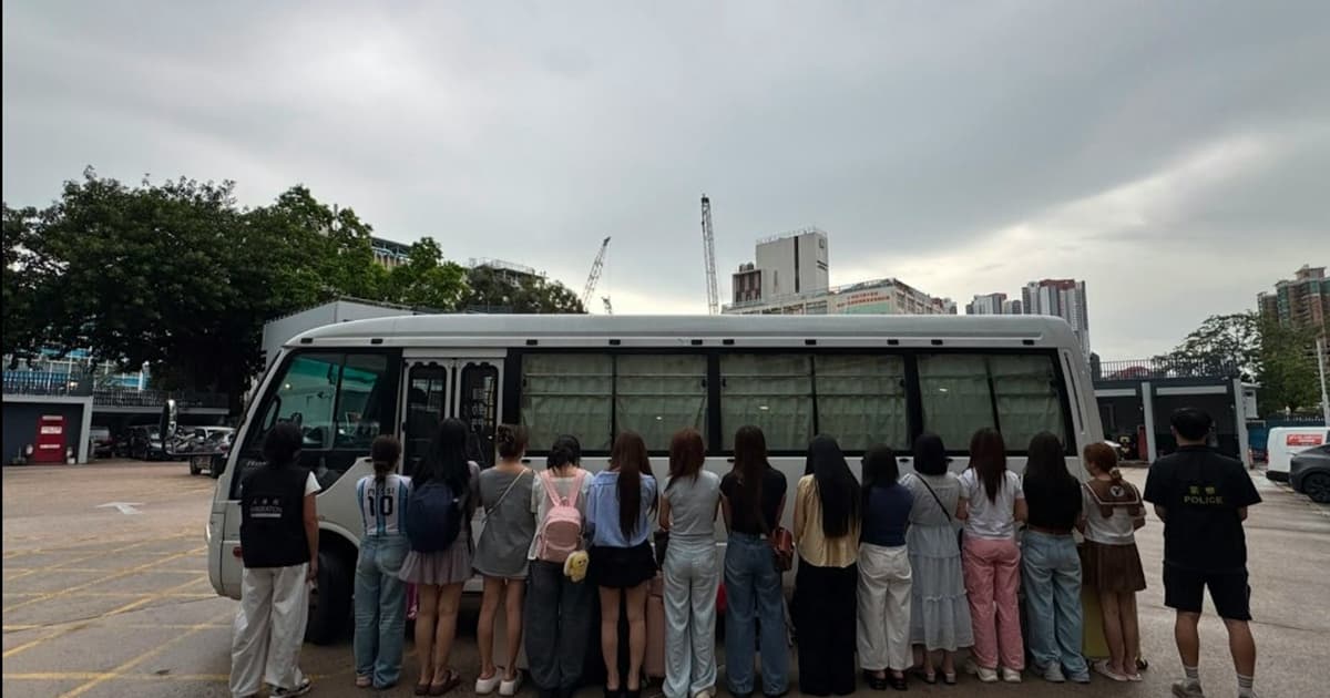 香港「掃黃」 24名大陸女子被捕 年齡最小16歲