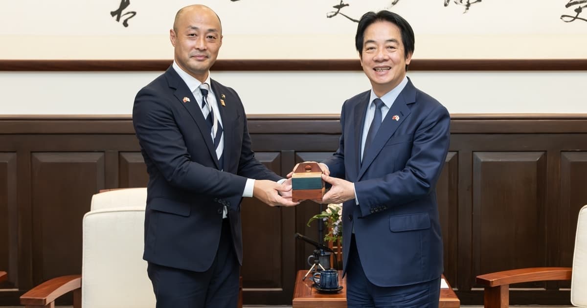 賴清德接見日本市長 盼台日開創更多合作成果