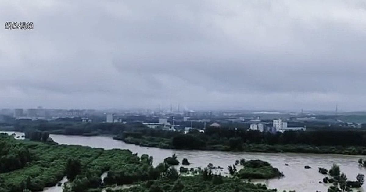 吉林連日暴雨 多座水庫洩洪以及決堤