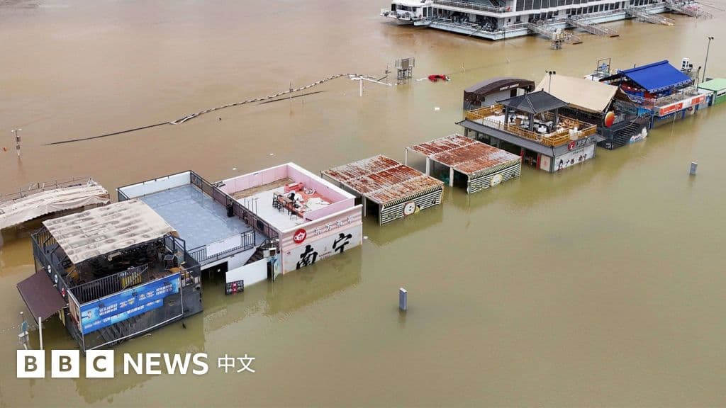 颱風「美莎克」襲擊中國:廣西水庫潰壩 湖北龍捲風致11死