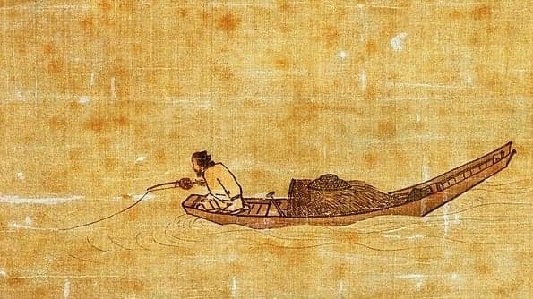 一人一船竟成千古名作 马远〈寒江独钓图〉(组图)
