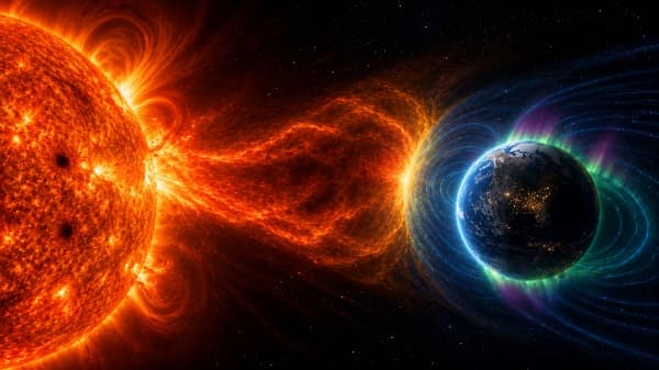 太阳风暴逼近 地球物理学家警告地磁活动恐增强(图)