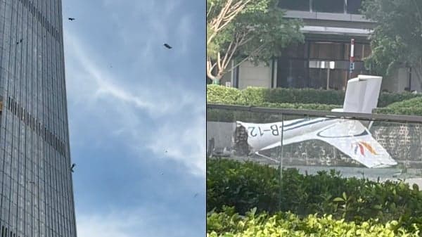 重大反抗事件:中共105周年前夕 飞机撞北京地标性建筑(图)